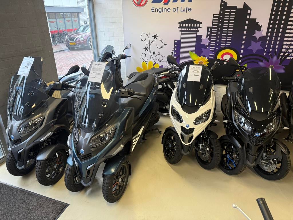 Piaggio MP3 310, 530 HPE - Uit voorraad leverbaar !