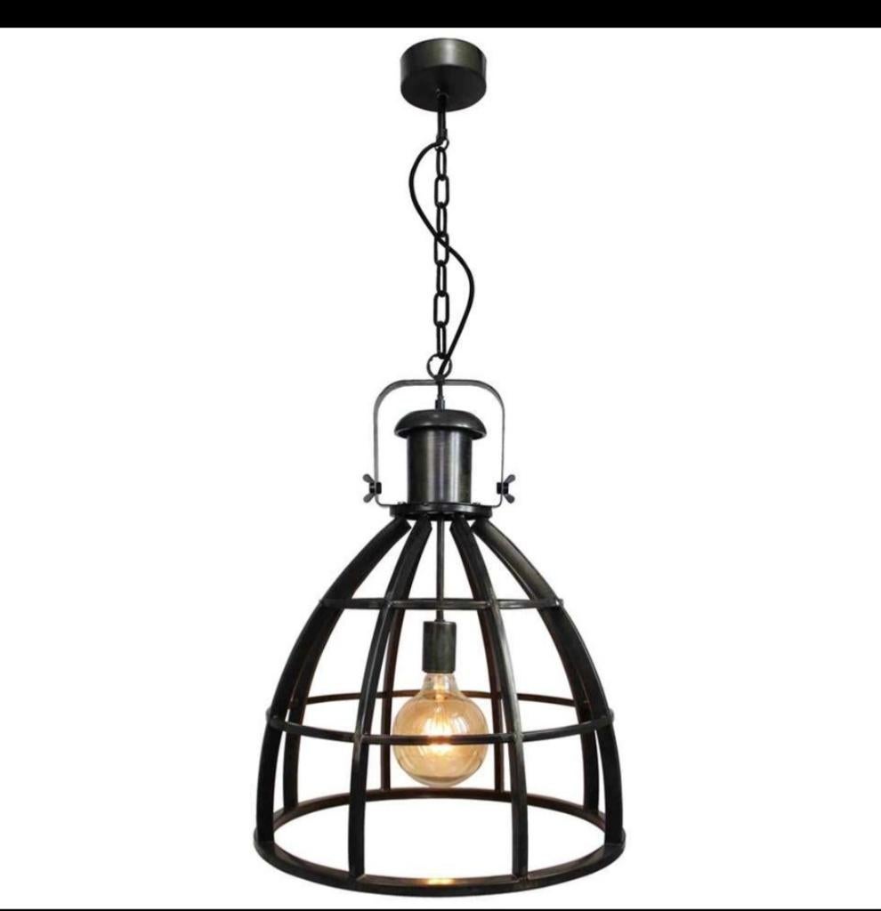 Industriële hanglamp, Ophalen, Nieuw, Metaal, Minder dan 50 cm