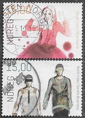 NOORWEGEN serie Noorse Modezegels 2013, Verzenden, Noorwegen, Gestempeld