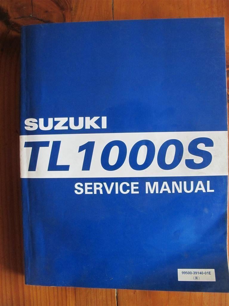 Documentatie 5 Suzuki TL1000S GSXR750 GSX750F werkplaatshand, Motoren, Handleidingen en Instructieboekjes, Ophalen of Verzenden