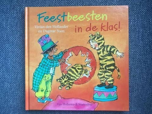 voorleesboek feestbeesten in de klas! Nieuw, Ophalen, Nieuw, Fictie algemeen, Voorleesboek