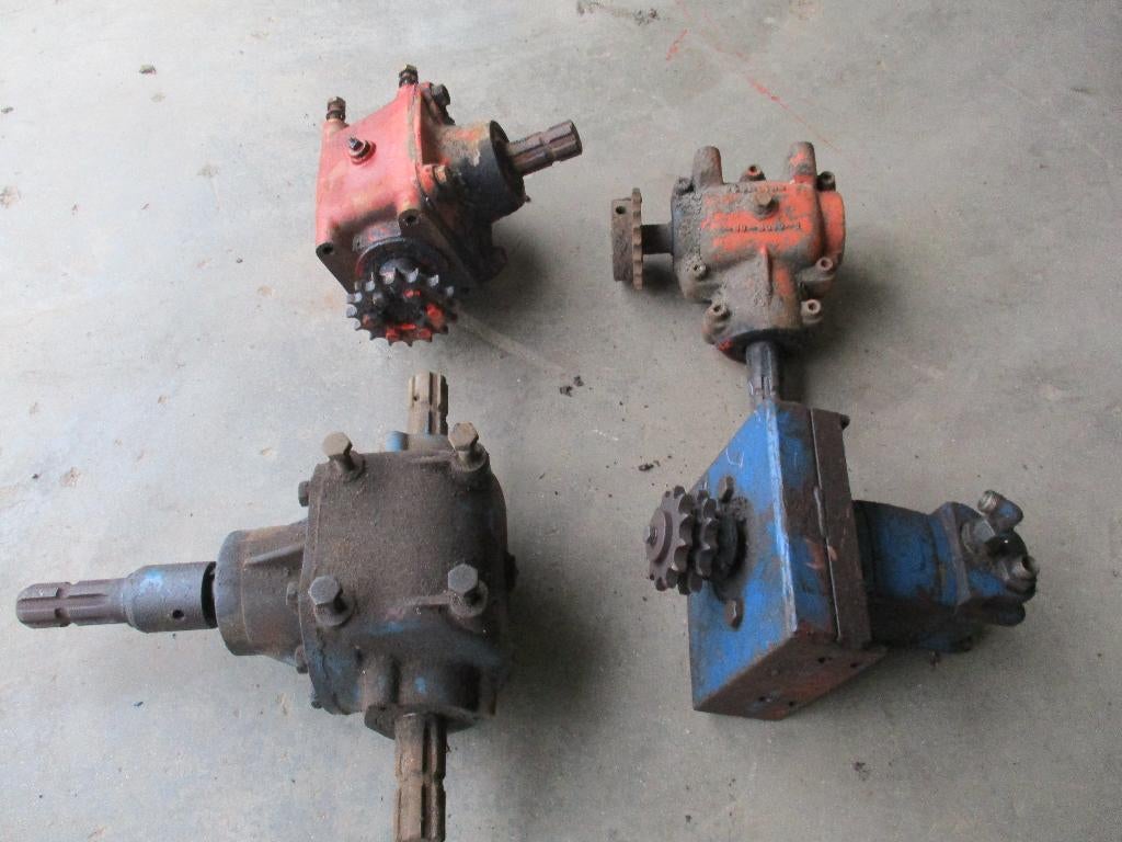 Tandwielkasten, Ophalen, Gebruikt