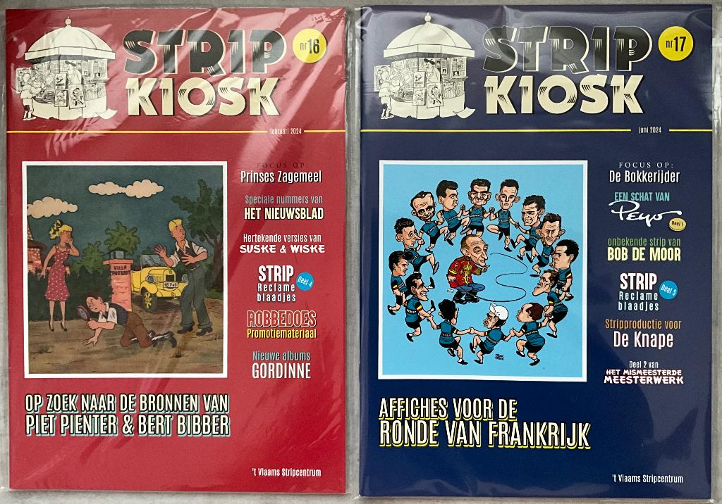 4x Strip kiosk magazines(2024-25), Eén stripboek, Ophalen of Verzenden, Nieuw