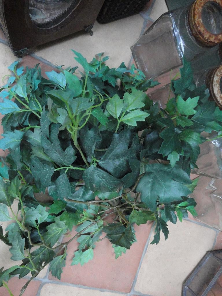 1 bos kunst DRUIVENBLAD BLADEREN, druif blad, Ophalen of Verzenden, Binnen