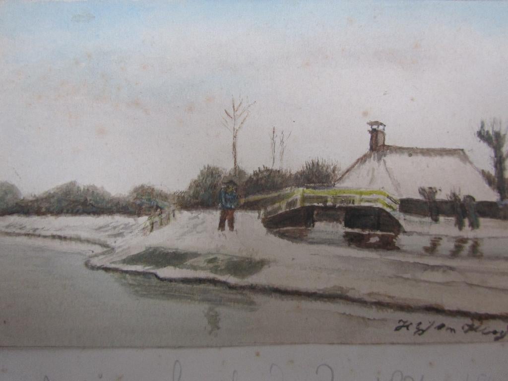 JH Weissenbruch ?? 1824 - -1903, Ophalen of Verzenden