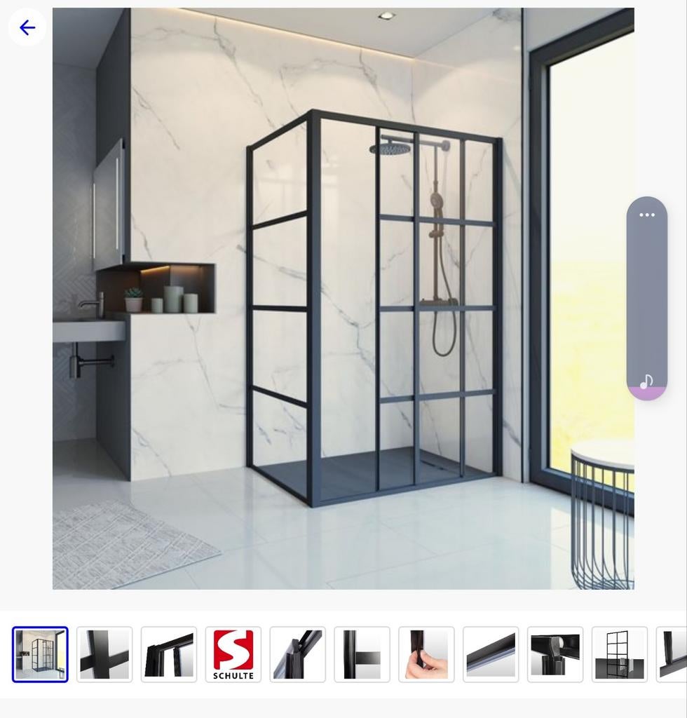 Nieuwe douchecabine 120x80 in verpakking, Ophalen, Nieuw, Met douche