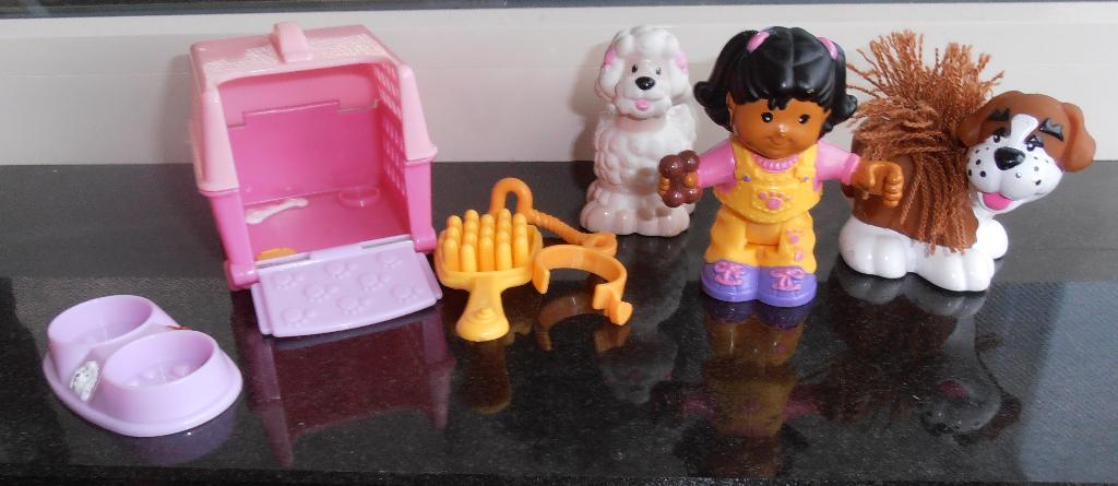 little people hondenverzorgingset, Kinderen en Baby's, Speelgoed | Fisher-Price, Ophalen of Verzenden, Zo goed als nieuw, Speelset