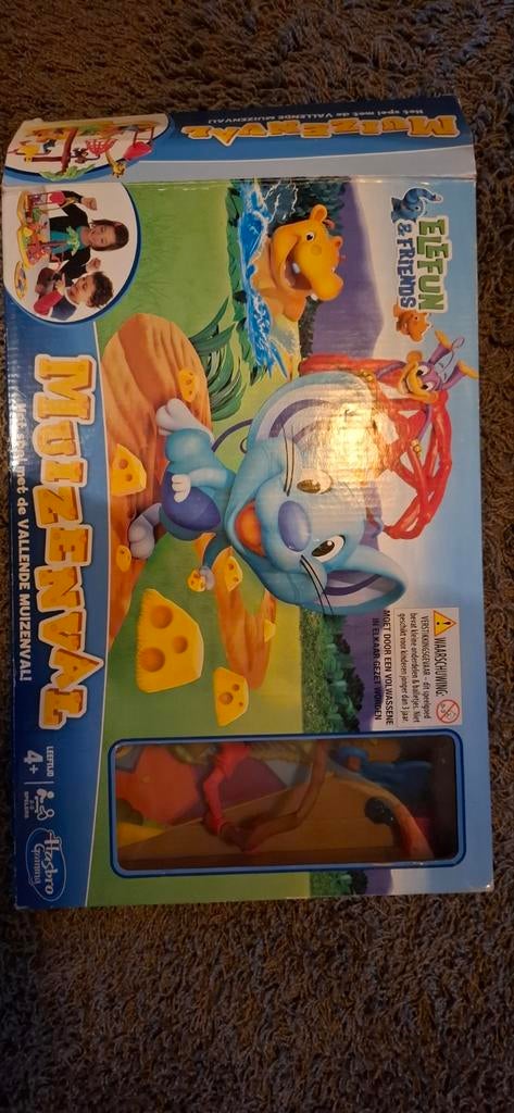 Muizenval Bordspel - Hasbro Gaming, Hobby en Vrije tijd, Gezelschapsspellen | Bordspellen, Ophalen of Verzenden, Zo goed als nieuw