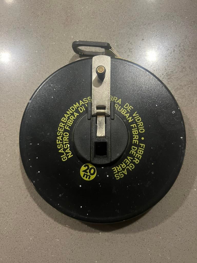 Rolmaat van 20 meter ophalen of per post, Ophalen of Verzenden, Zo goed als nieuw