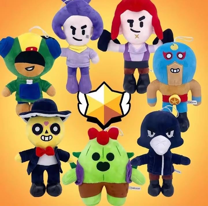 Brawl Stars knuffels, Kinderen en Baby's, Speelgoed | Knuffels en Pluche, Verzenden, Nieuw, Overige typen