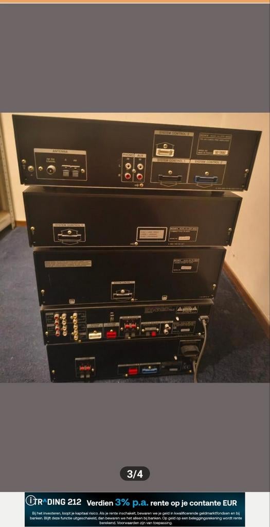 Gezocht:Sony LBT N600AV Connectoren/Stekkers, Gebruikt, Tuner of Radio, Sony, Losse componenten