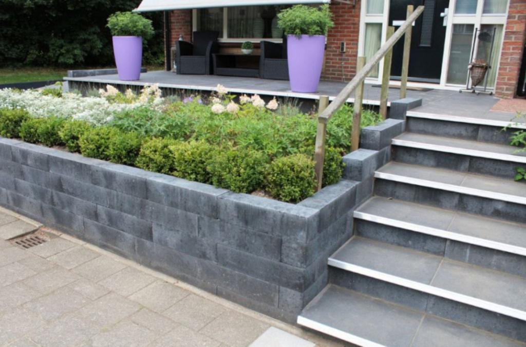 Alle Beton Patioblok / Stapelblok / Borderrand op Voorraad, Tuin en Terras, Ophalen, Blok, Nieuw, Minder dan 25 cm