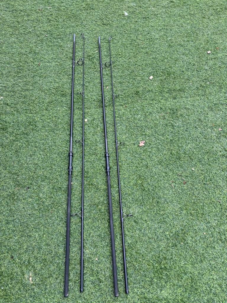 2x shimano tx2a karperhengels 10ft, Watersport en Boten, Hengelsport | Karpervissen, Ophalen, Zo goed als nieuw, Molen