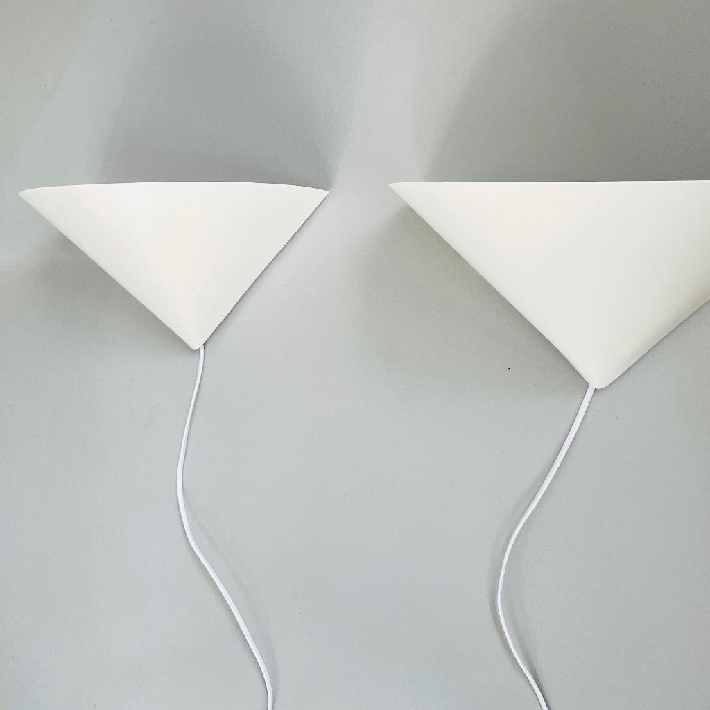 2 Scandinavisch vintage design WAND LAMPEN Frandsen Denmark, Ophalen of Verzenden, Gebruikt, Metaal, Vintage Mid Century Scandinavisch deens design Japandi Nordic