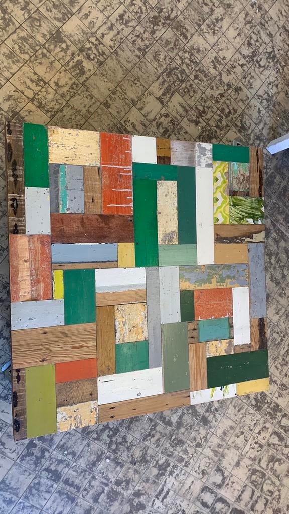 Sloophouten tafel, Ophalen