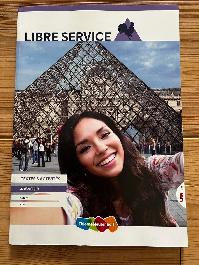 Libre Service 4 VWO | B - Frans Leerboek, Boeken, Schoolboeken, Zo goed als nieuw, Frans, VWO, Ophalen of Verzenden