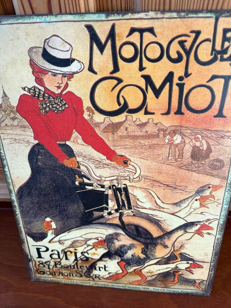 Comptoir de Famille “blikken poster”, Ophalen of Verzenden