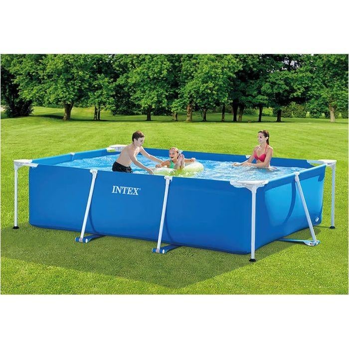 Intex Zwembad met verwarming en pomp, Ophalen, Zo goed als nieuw, Opzetzwembad, 200 tot 400 cm