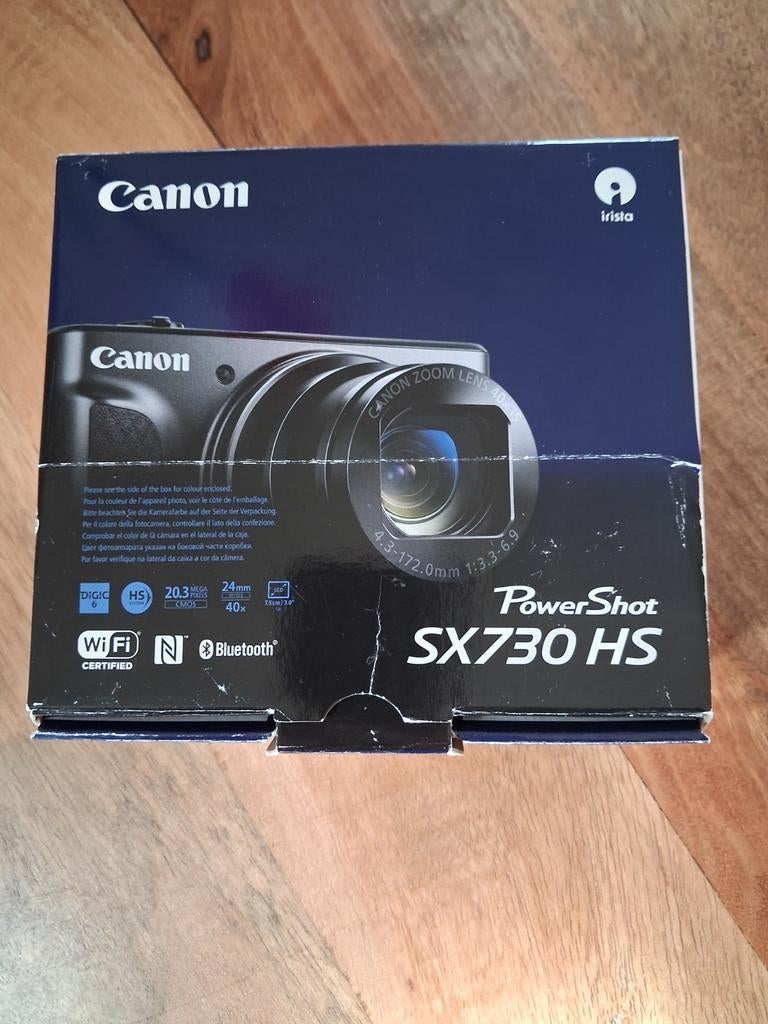 Canon PowerShot SX730 HS, Audio, Tv en Foto, Fotocamera's Digitaal, Canon, Compact, Ophalen of Verzenden, Zo goed als nieuw