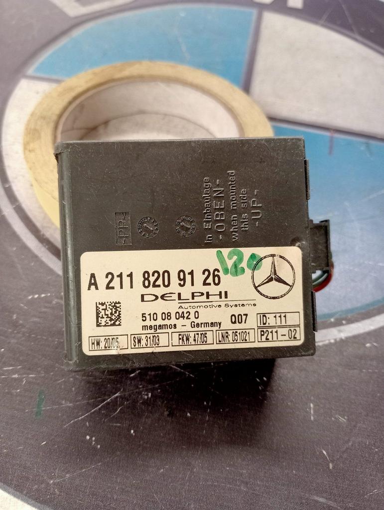 Mercedes-Benz G-Klasse Alarm Module A2118209126 G82018-10, Auto-onderdelen, Dashboard en Schakelaars, Gebruikt, -, Ophalen of Verzenden