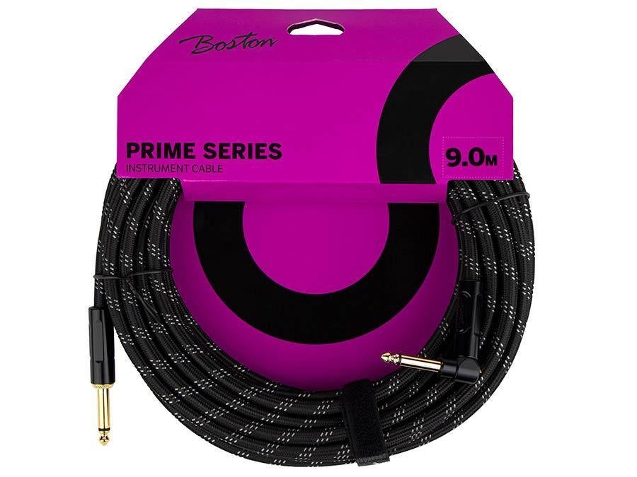 Boston GCRB-90A woven jacket jack–haakse jack 9 meter tweed, Muziek en Instrumenten, Kabels en Stekkers, ., Nieuw, Ophalen of Verzenden