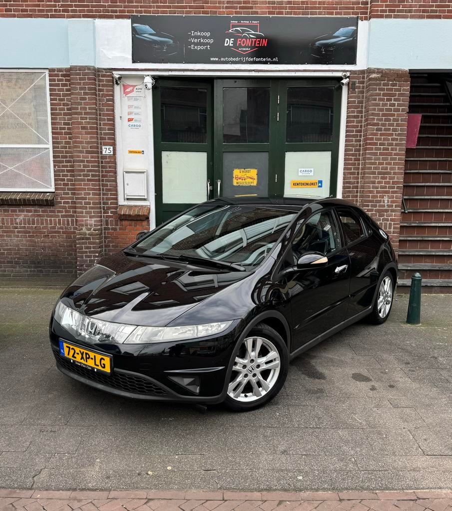 Honda Civic 1.4 I 5DR 2007 Airco/Cruise/Nieuwe APK, 83 pk, 4 cilinders, Origineel Nederlands, Handgeschakeld