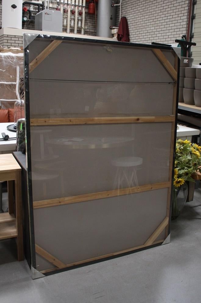 Groot Canvas schilderij van een golfer 165 x 120 cm., Ophalen, Nieuw, 125 cm of meer, Schilderij