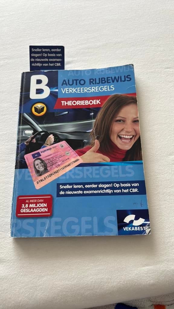 TheorieBoek Auto Rijbewijs, Boeken, Ophalen of Verzenden, Zo goed als nieuw, Algemeen