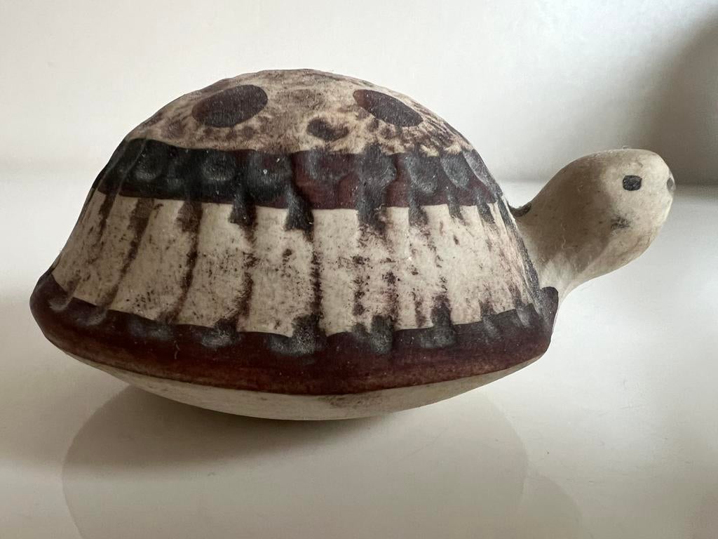 Vintage Lisa Larson Gustavsberg Turtle Sköldpaddor 1969, Antiek en Kunst, Ophalen of Verzenden