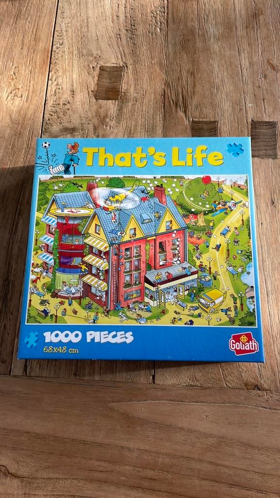 That’s Life Goliath legpuzzel 1000 stukjes 68x48, Ophalen of Verzenden, 500 t/m 1500 stukjes, Zo goed als nieuw