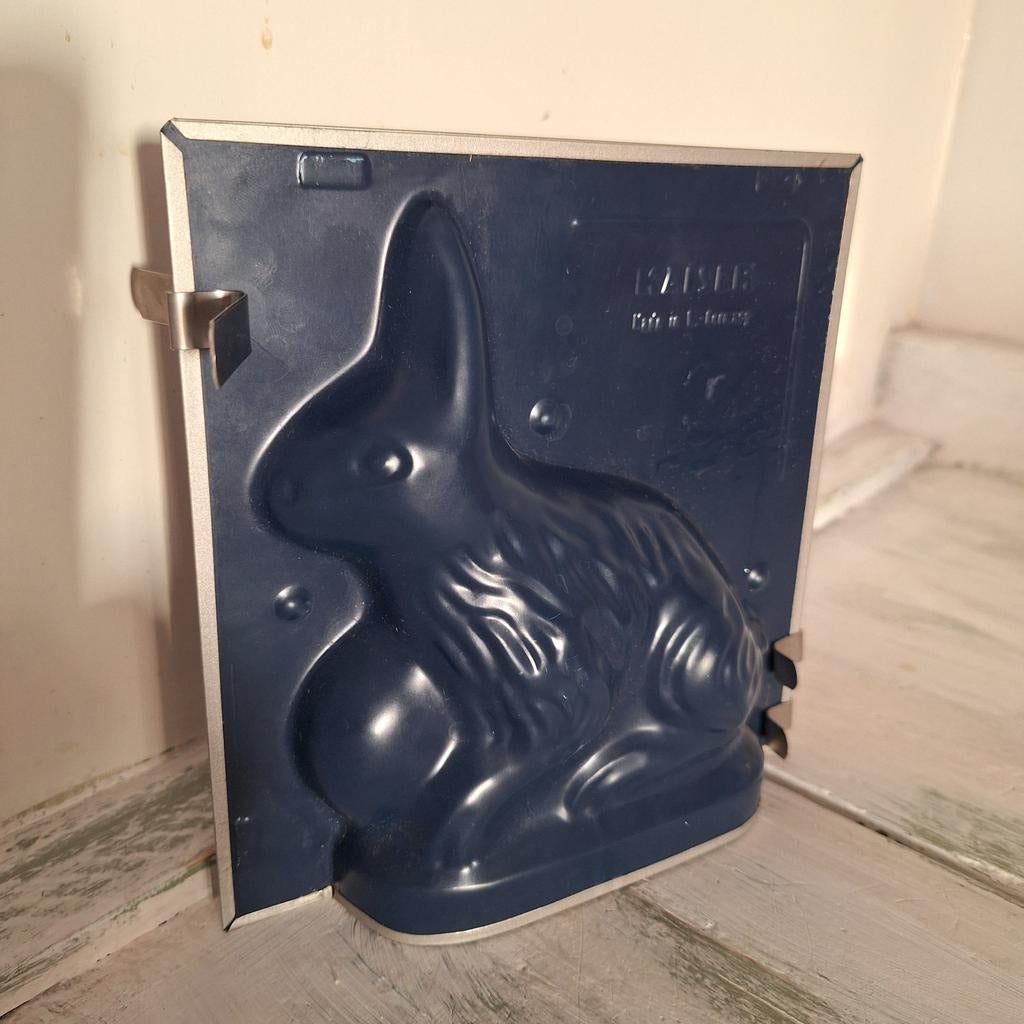 Kaiser W.Germany chocolade mal pasen paashaas haas, Ophalen of Verzenden, Gebruikt