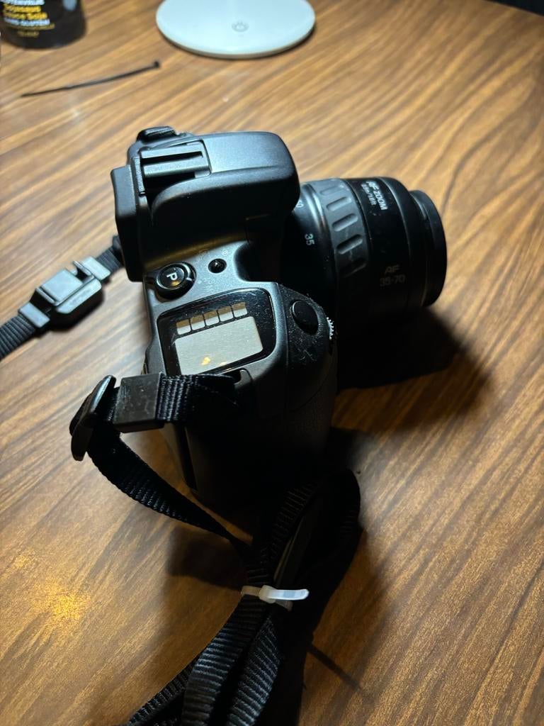 Minolta Dynax 500sl Analoge Camera met AF Zoom Lens, Audio, Tv en Foto, Fotocamera's Analoog, Gebruikt, Spiegelreflex, Minolta