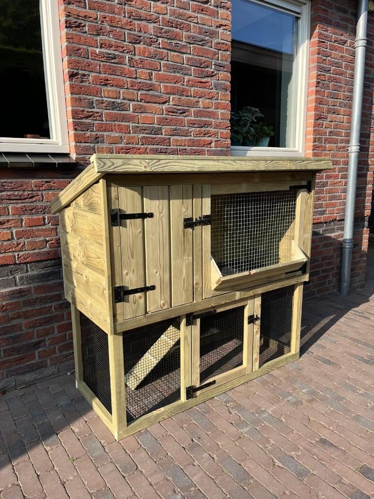 nieuwe konijnenhokken > OP VOORRAAD!, Dieren en Toebehoren, Knaagdieren en Konijnen | Hokken en Kooien, Kooi, Ophalen, Minder dan 60 cm