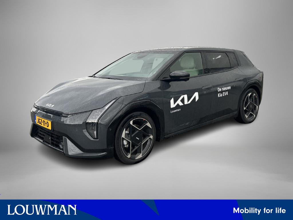 Kia EV4 GT-PlusLine 81.4 kWh Navigatie | Half-leder | Panora, 32 min, Adaptive Cruise Control, 204 pk, 1000 kg