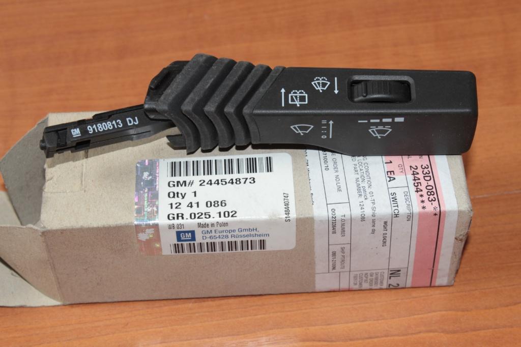 Opel Vectra C Signum schakelaar ruitenwisser nieuw, Ophalen, Nieuw, Opel