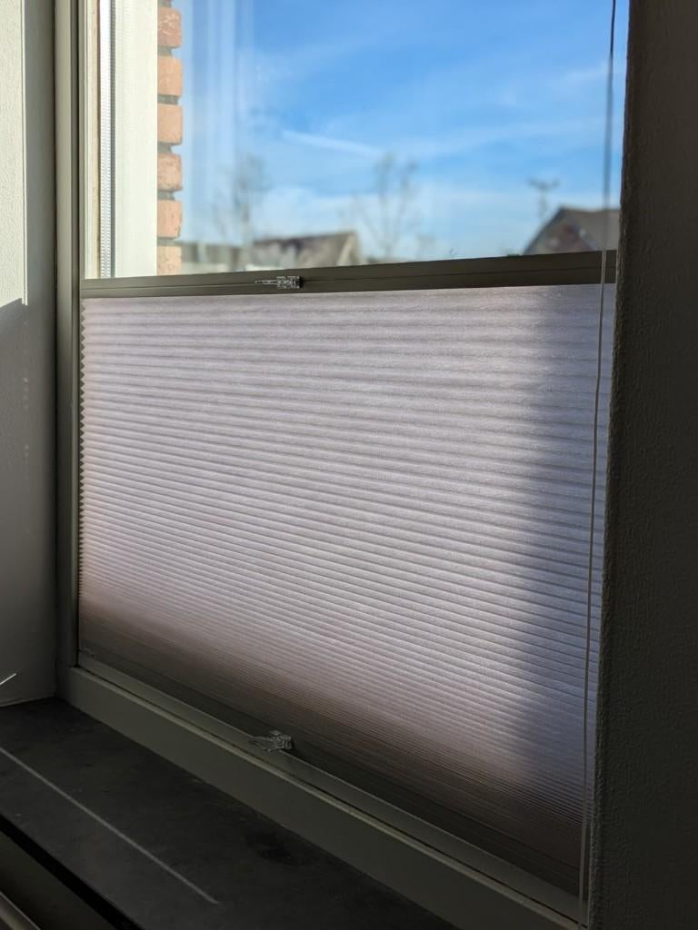 Plissés beige (6), Huis en Inrichting, Stoffering | Gordijnen en Lamellen, Ophalen, Crème, 100 tot 150 cm, 50 tot 100 cm