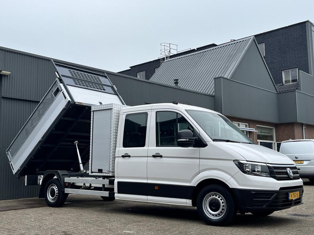 Volkswagen Crafter 35 2.0 TDI L4 DC 140pk Airco Cruise contr, Auto's, Bestelauto's, Voorwielaandrijving, Gebruikt, 4 cilinders