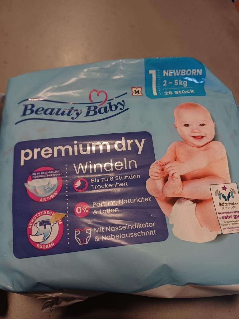 Luiers maat 0 en maat 1 en maat 2, Ophalen, Nieuw, Overige typen