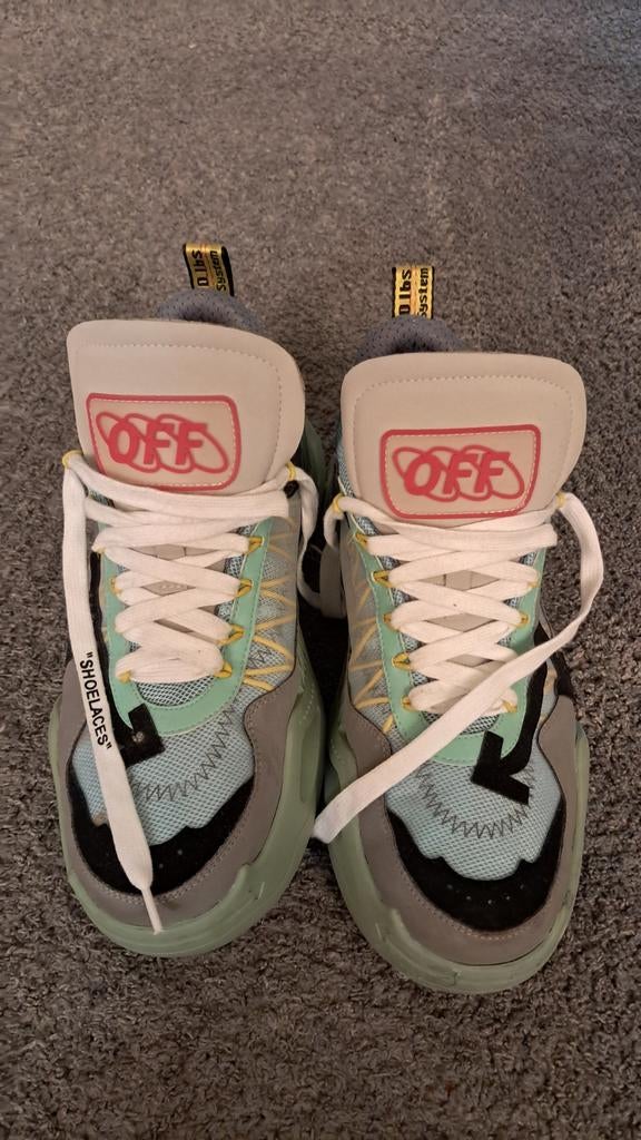 Off-White Out of Office Sneakers, Kleding | Heren, Schoenen, Blauw, Ophalen of Verzenden, Off white, Sneakers of Gympen