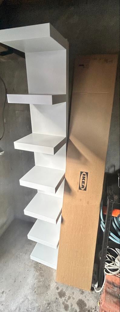 2x IKEA Lack Kast Wit Nieuw, Huis en Inrichting, Kasten | Boekenkasten, Ophalen, Met plank(en), Minder dan 50 cm, Gebruikt