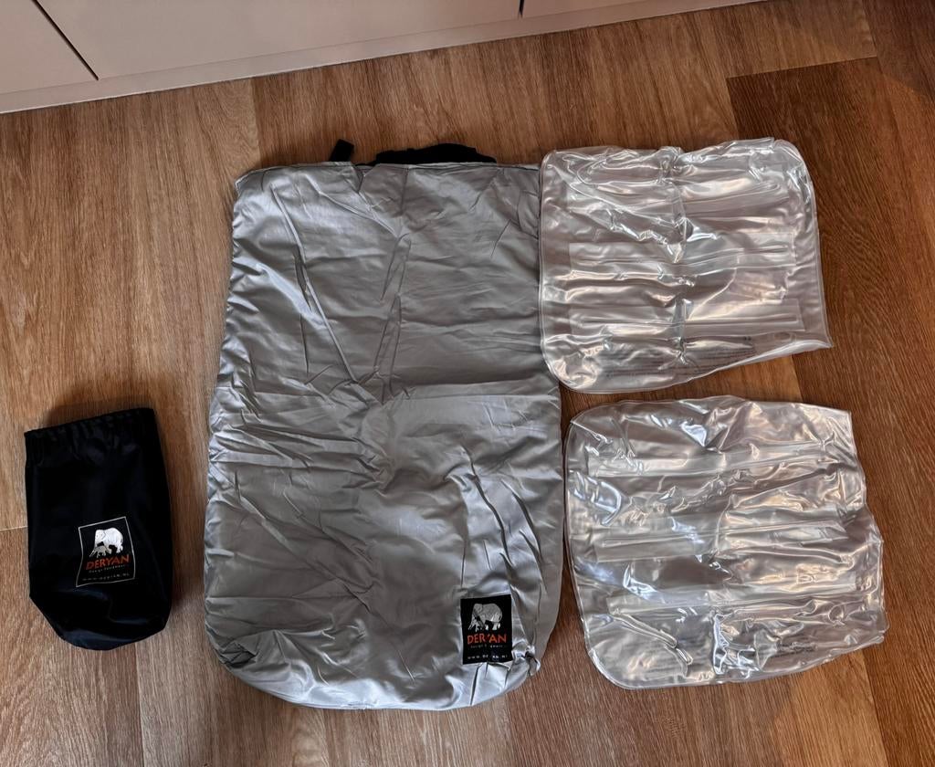 Deryan Airtraveller vliegtuigbedje reiskussen met matras, Kinderen en Baby's, Ophalen, Zo goed als nieuw