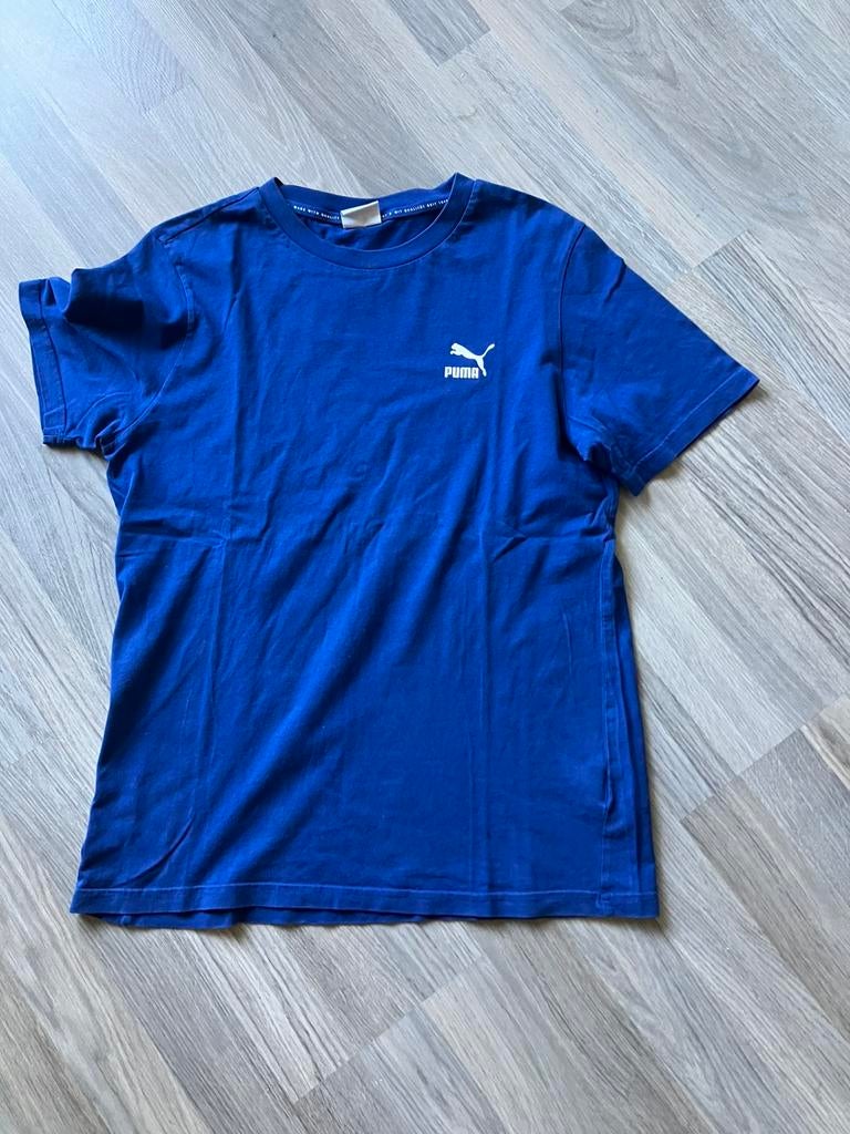Puma tshirt maat S koopje, Ophalen of Verzenden, Zo goed als nieuw, Blauw