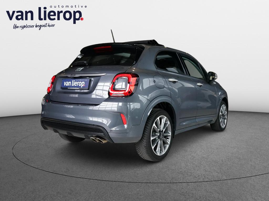 Fiat 500 X 1.5 Hybrid Sport Cabrio AUTOMAAT, 1380 kg, Gebruikt, Zwart, 4 cilinders