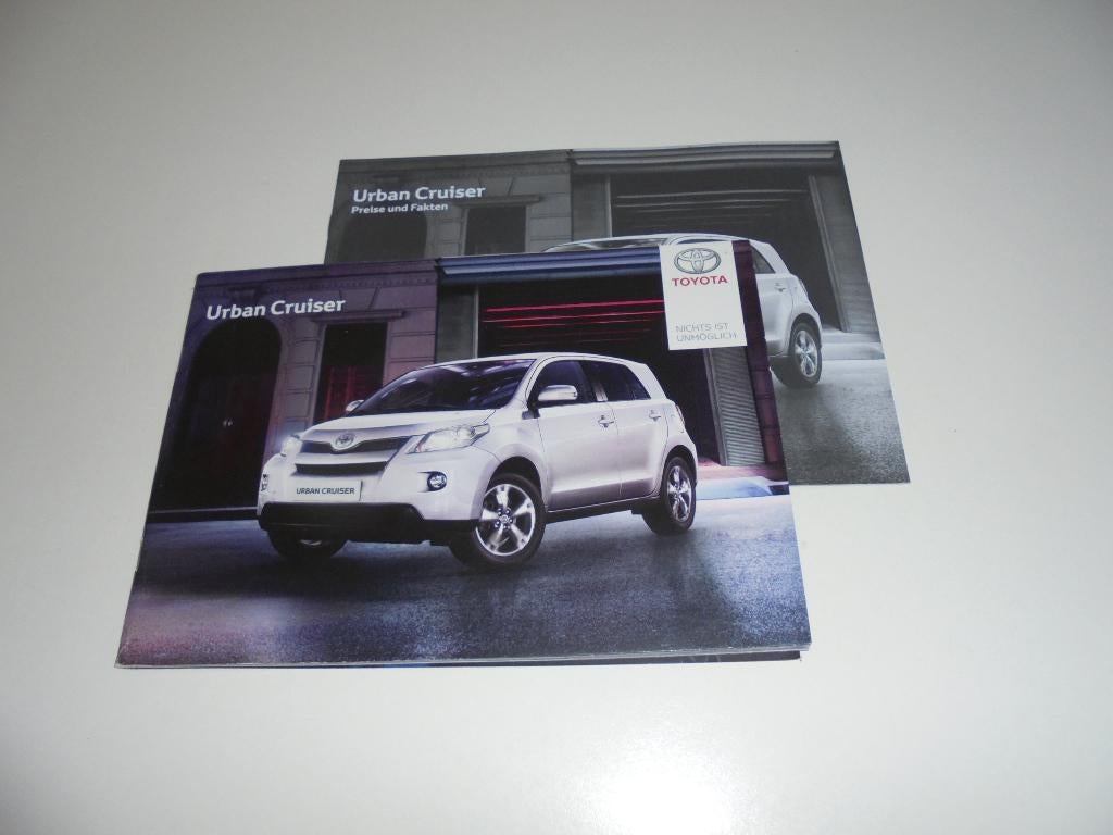 brochure Toyota Urban Cruiser  2012, Ophalen of Verzenden, Nieuw, Toyota