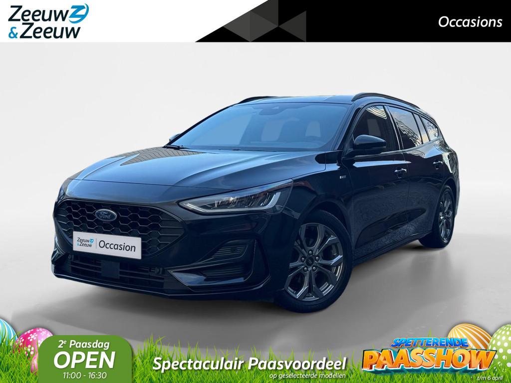 Ford Focus Wagon 1.0 EcoBoost Hybrid ST Line | Winter Pack |, 12 maanden, Gebruikt, Zwart, Handgeschakeld