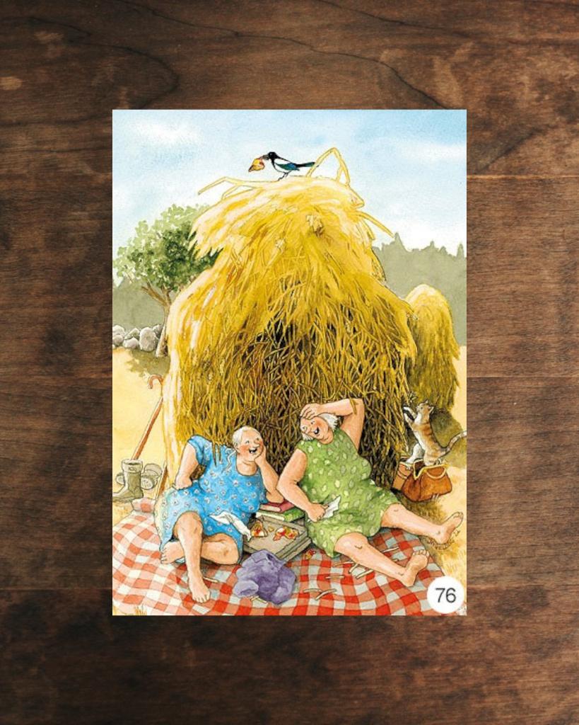 Inge Löök A6 ansichtkaart, Ophalen of Verzenden, 1980 tot heden, Ongelopen, Sterren en Beroemdheden