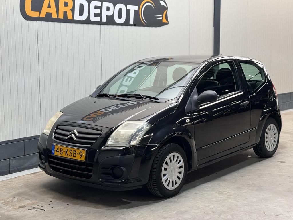Citroen C2 1.4i Furio, Voorwielaandrijving, 4 cilinders, 965 kg, Zwart