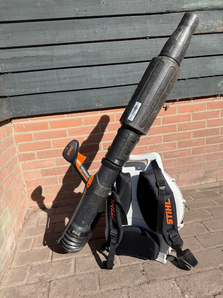 Stihl br500 bladblazer, Ophalen, Zo goed als nieuw, Benzine