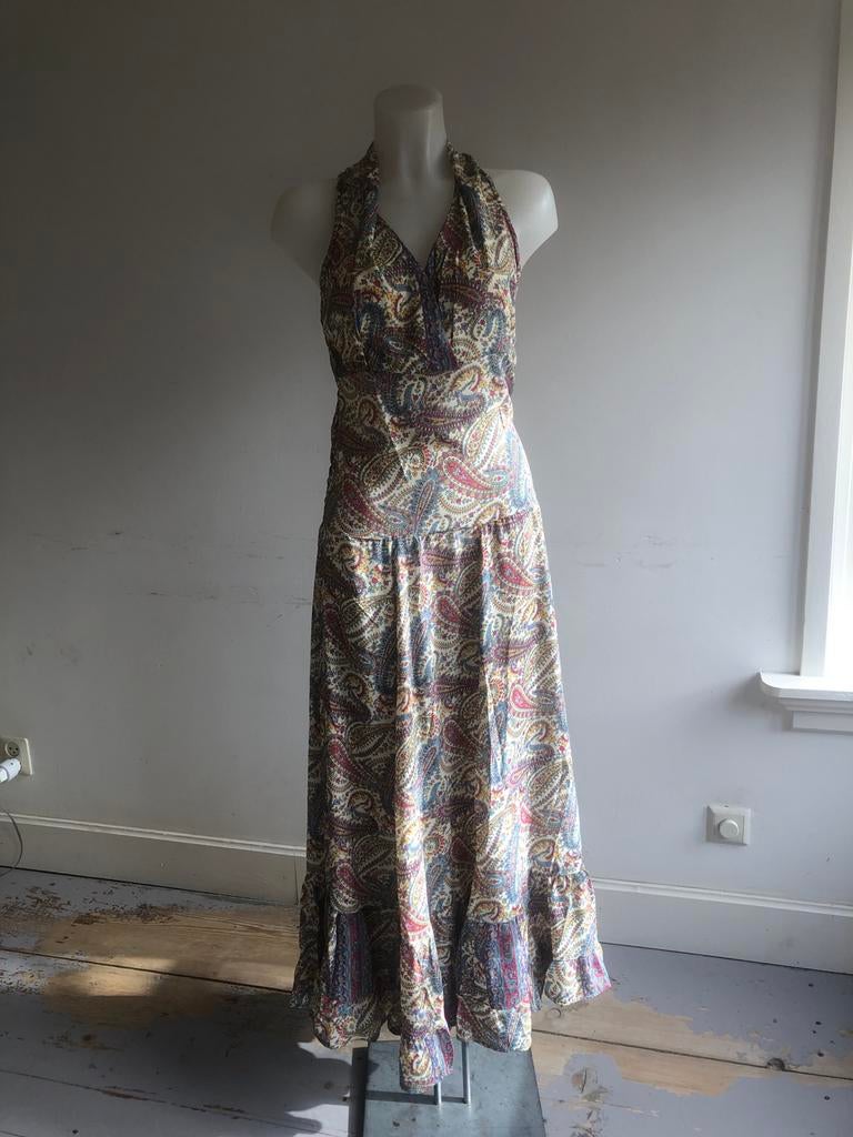 Ibiza Zomerjurk M/L - Luchtig Viscose Zijde, Kleding | Dames, Jurken, Overige kleuren, Verzenden, Maat 42/44 (L), Nieuw