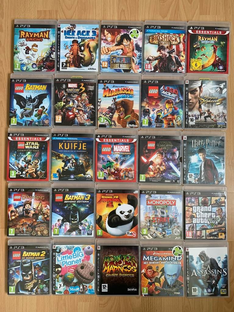 200 Ps3 spellen minecraft, gta, sonic, cars, sims, move, Spelcomputers en Games, Games | Sony PlayStation 3, 1 speler, Ophalen of Verzenden
